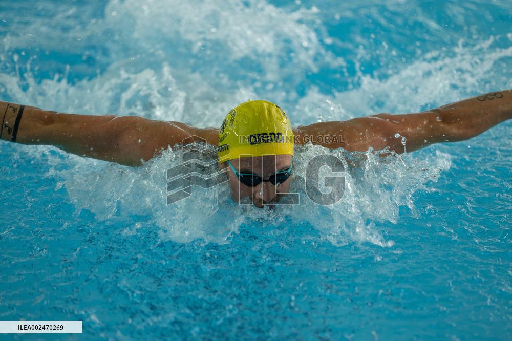 Camille Muffat Swimming Event - Nice
