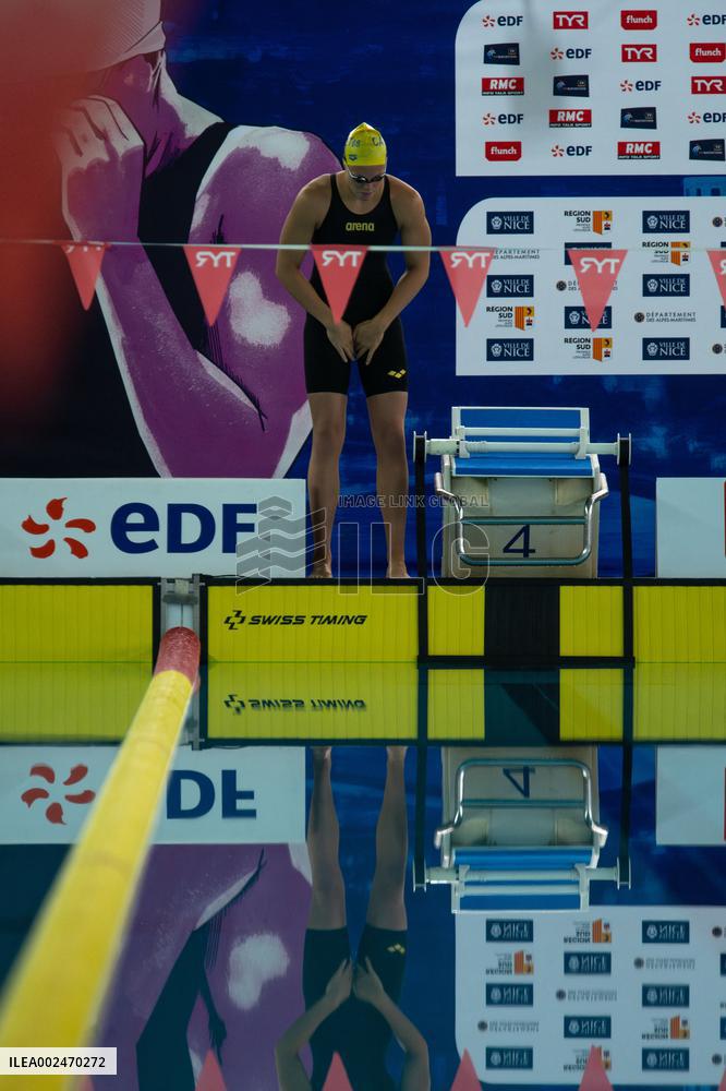 Camille Muffat Swimming Event - Nice
