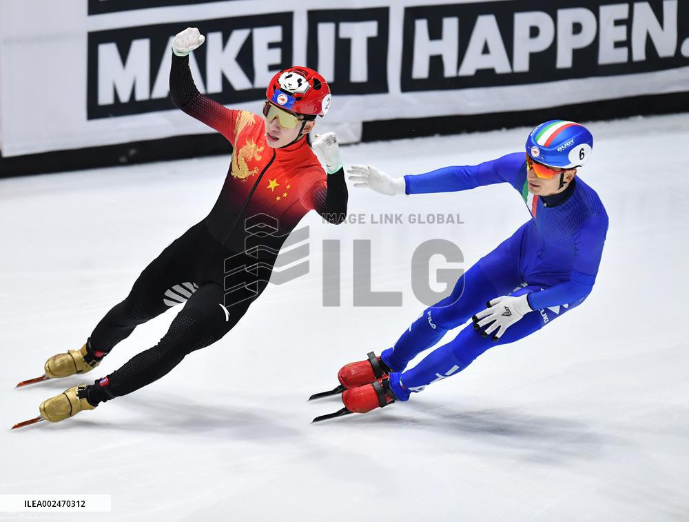(SP)THE NETHERLANDS-ROTTERDAM-ISU-WORLD SHORT TRACK SPEED SKATING CHAMPIONSHIPS-MIXED TEAM RELAY