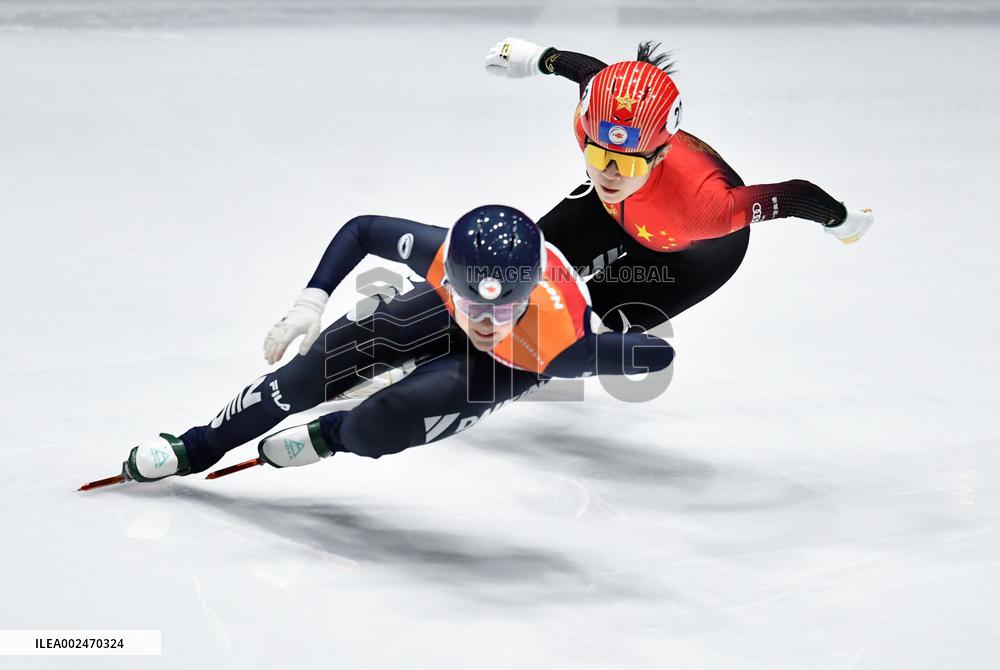 (SP)THE NETHERLANDS-ROTTERDAM-ISU-WORLD SHORT TRACK SPEED SKATING CHAMPIONSHIPS-MIXED TEAM RELAY