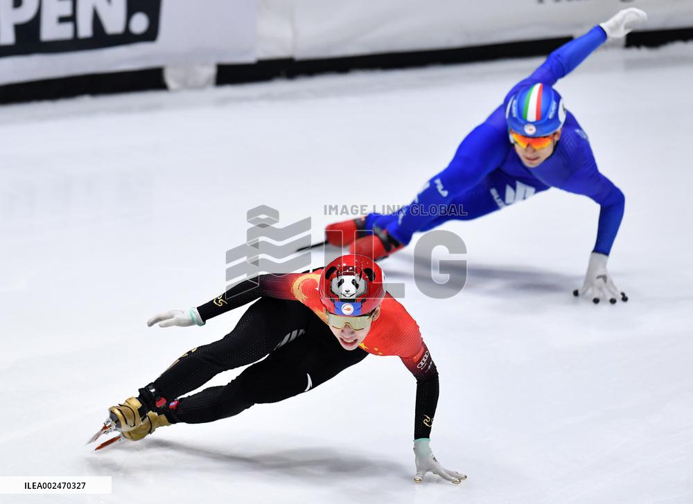 (SP)THE NETHERLANDS-ROTTERDAM-ISU-WORLD SHORT TRACK SPEED SKATING CHAMPIONSHIPS-MIXED TEAM RELAY