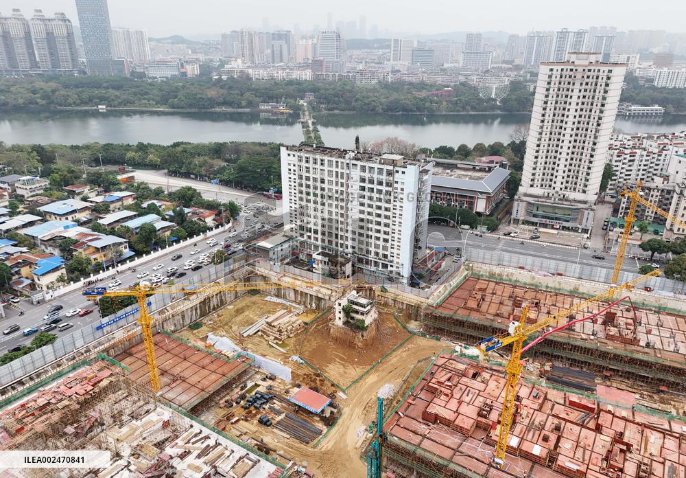 A 3-storey Nail households Building in Nanning, China