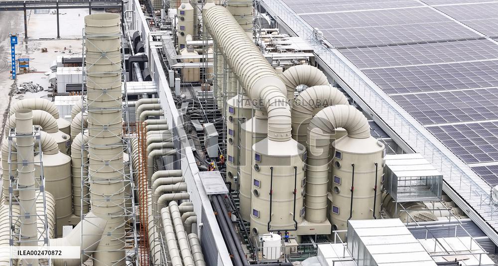 Solar Cell Project Construction in Huai'an