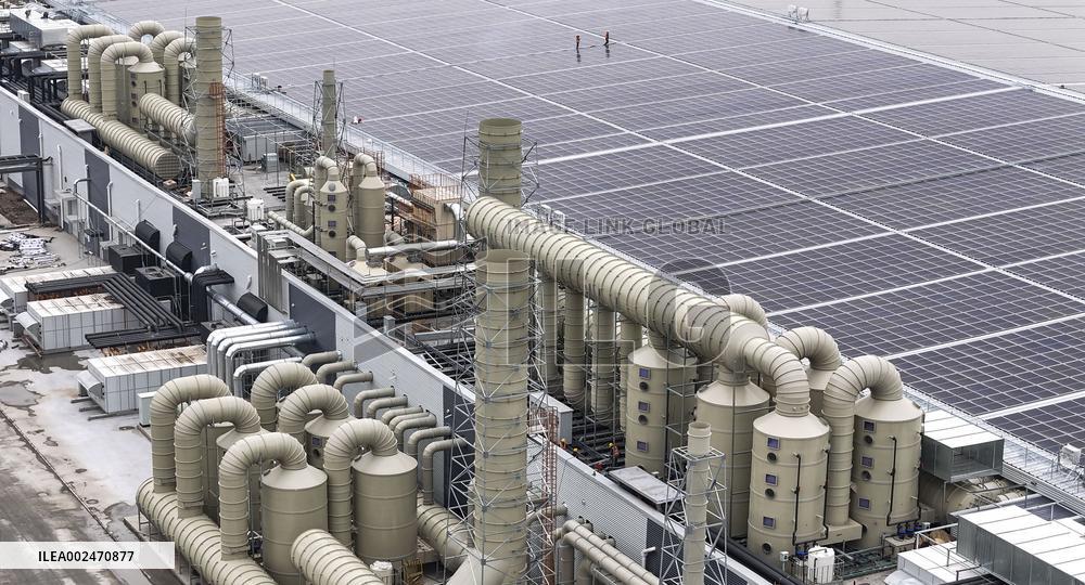 Solar Cell Project Construction in Huai'an