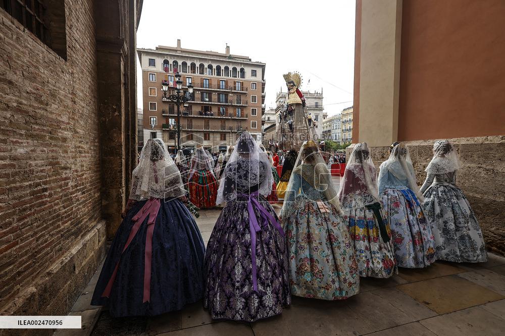 Floral Tribute To Our Lady Of The Forsaken - Valencia
