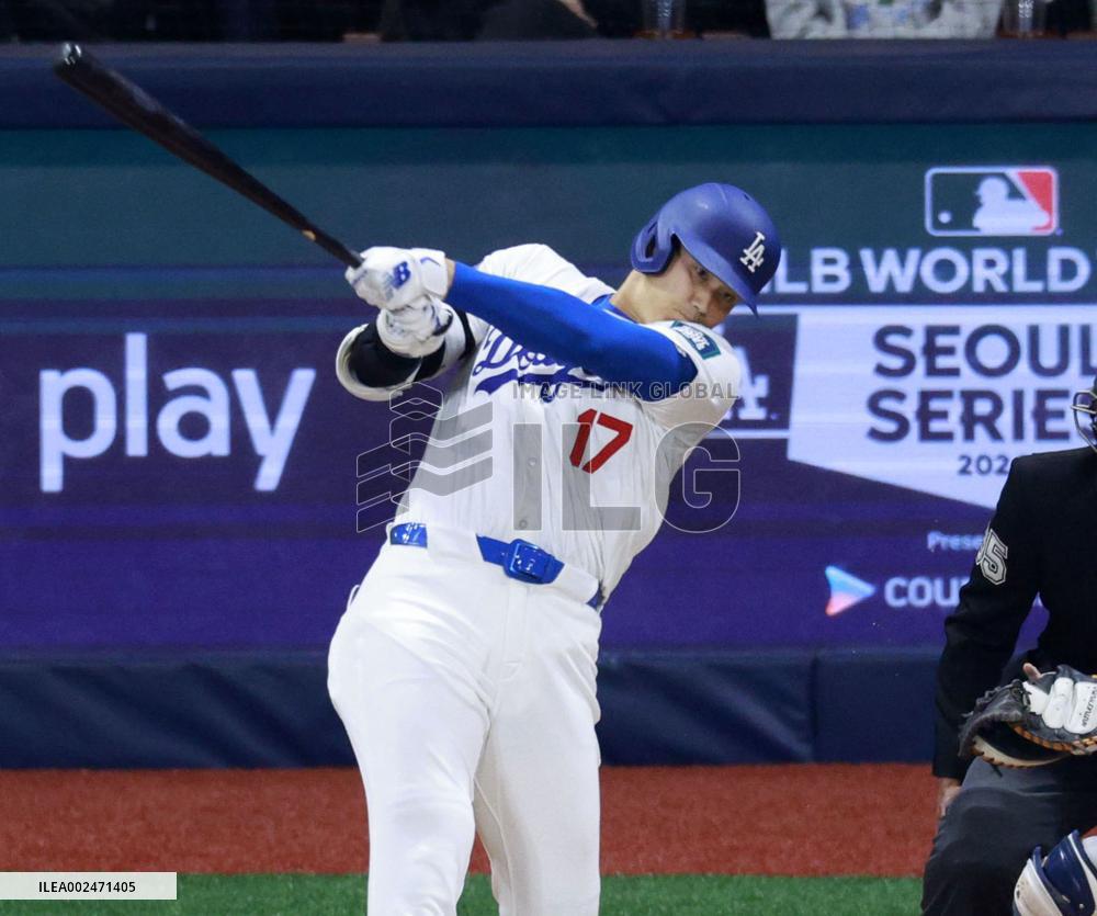 Baseball: Dodgers vs. S. Korea