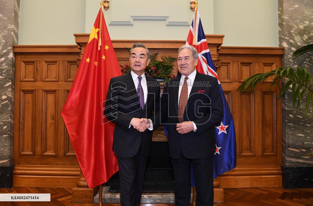 NEW ZEALAND-WELLINGTON-CHINA-WANG YI-MEETING
