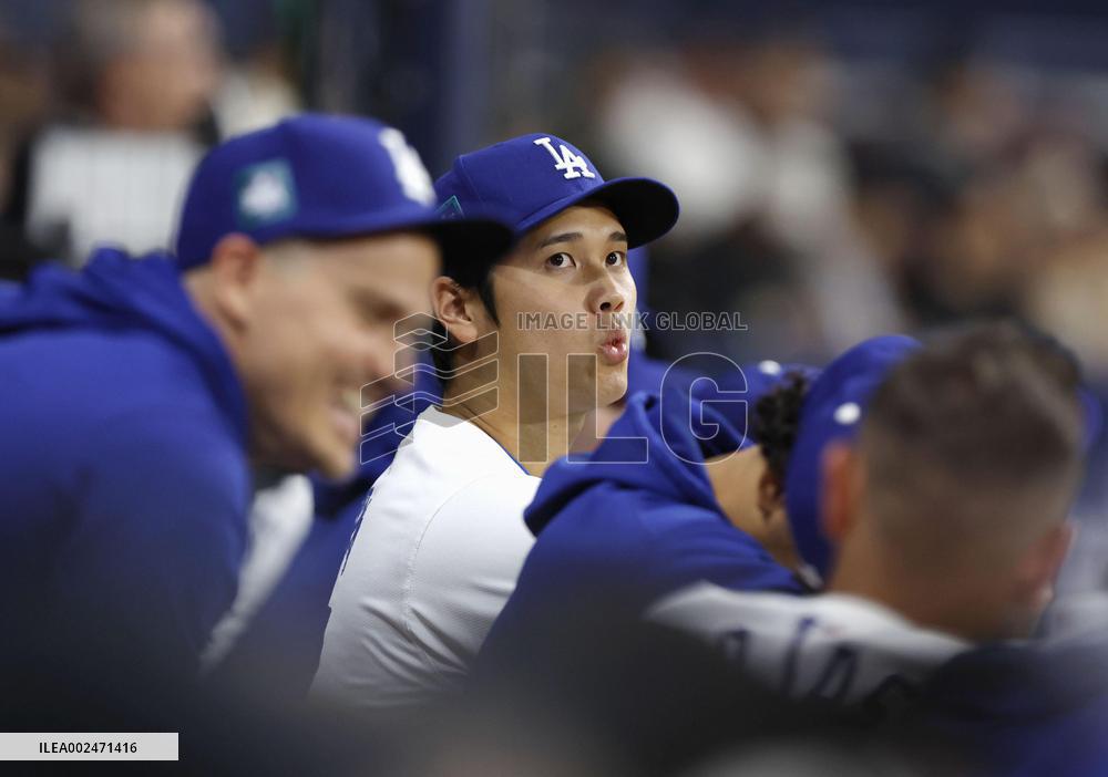 Baseball: Dodgers vs. S. Korea