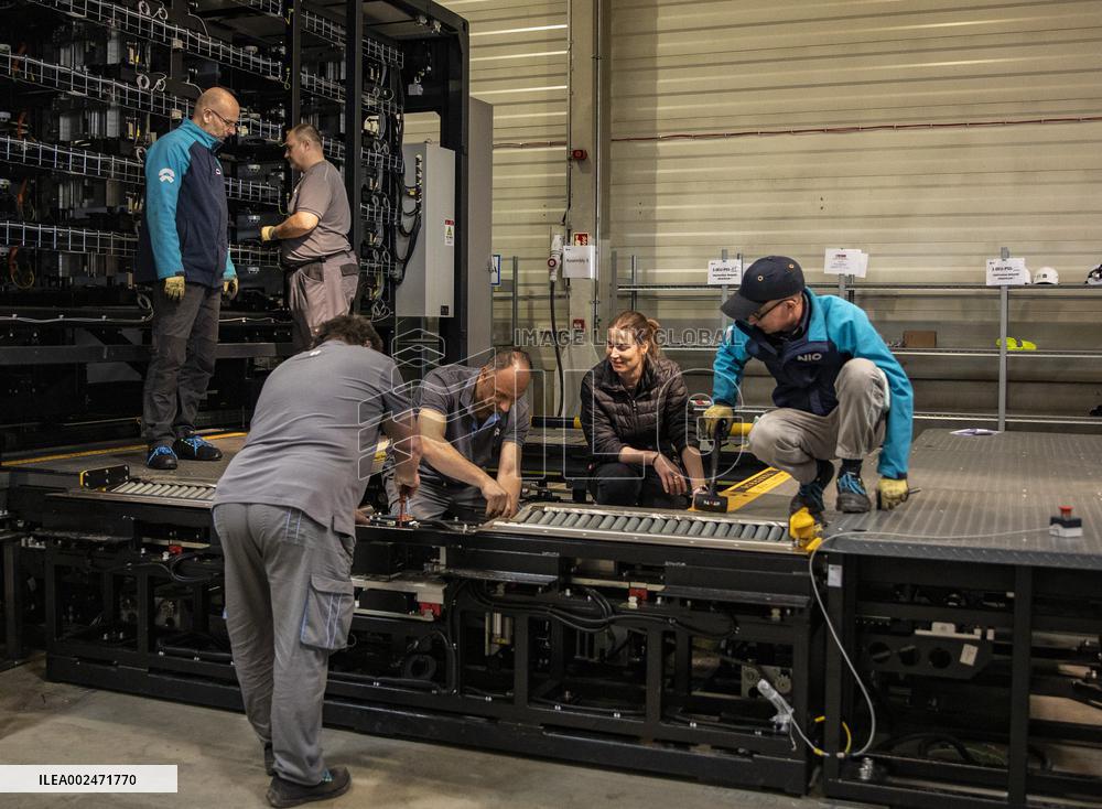 HUNGARY-BIATORBAGY-NIO POWER EUROPE PLANT