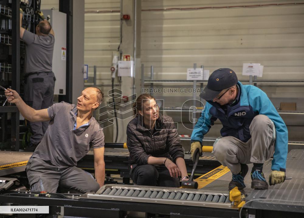 HUNGARY-BIATORBAGY-NIO POWER EUROPE PLANT