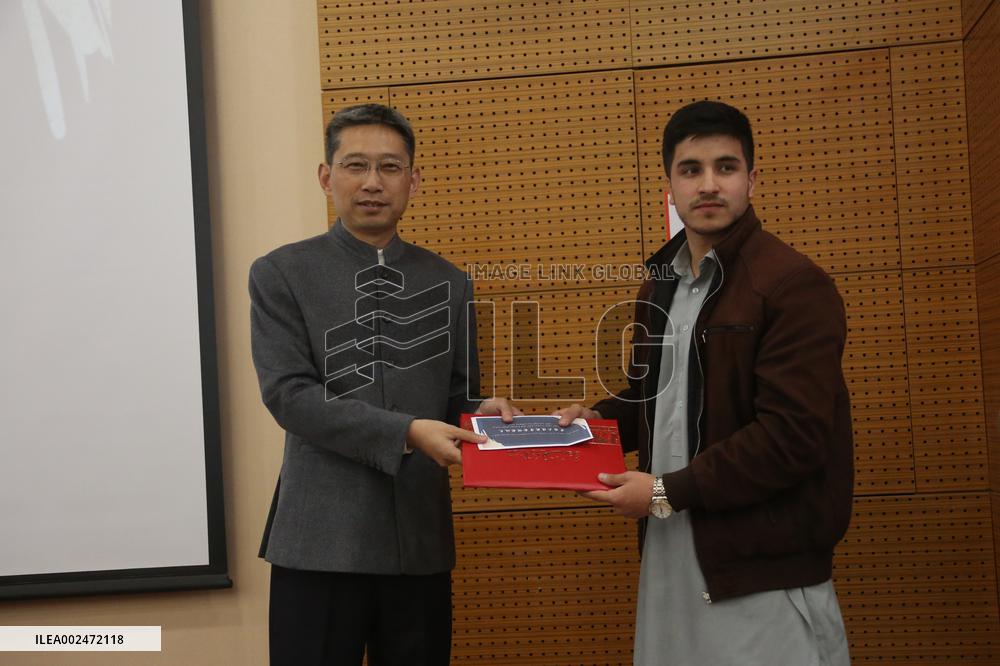 AFGHANISTAN-KABUL-CHINESE AMBASSADOR SCHOLARSHIP-AWARDING CEREMONY