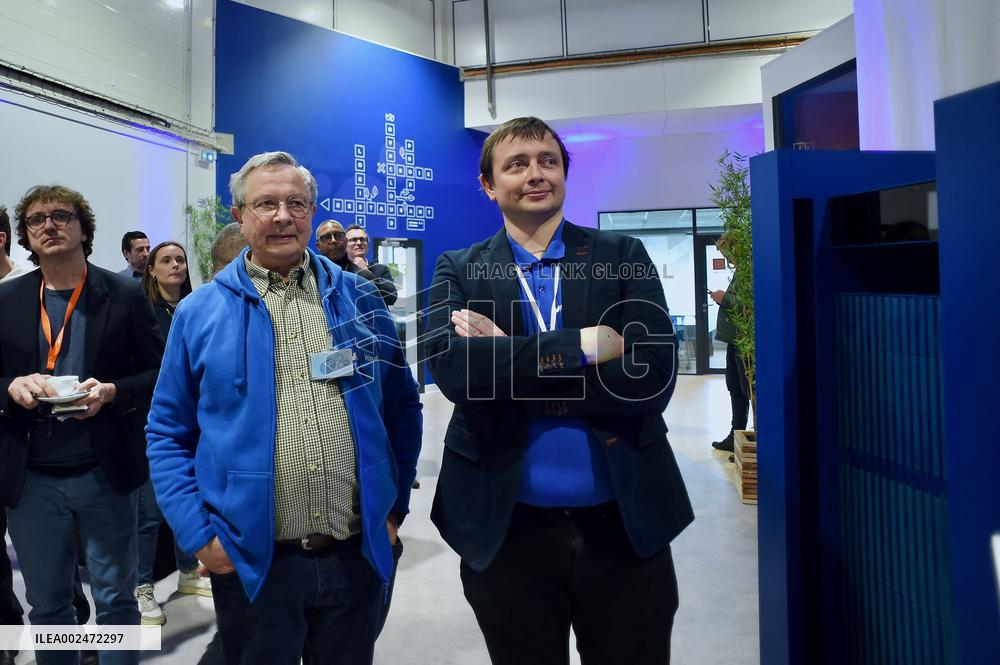 Ministerial inauguration of OVHcloud’s Quantum Computer - Croix