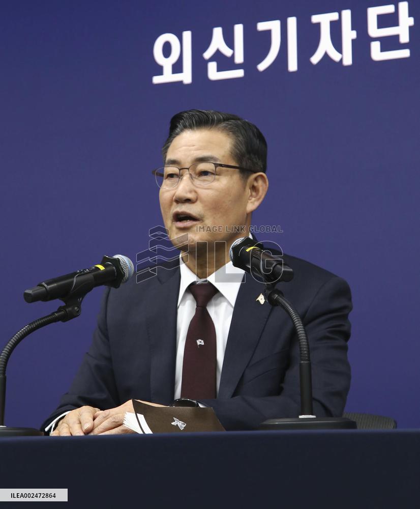 S. Korea defense minister after North's missile launch