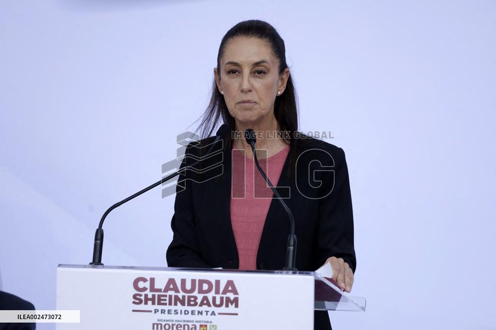 Presidential Candidate Claudia Sheinbaum On The Campaign Trail - Mexico