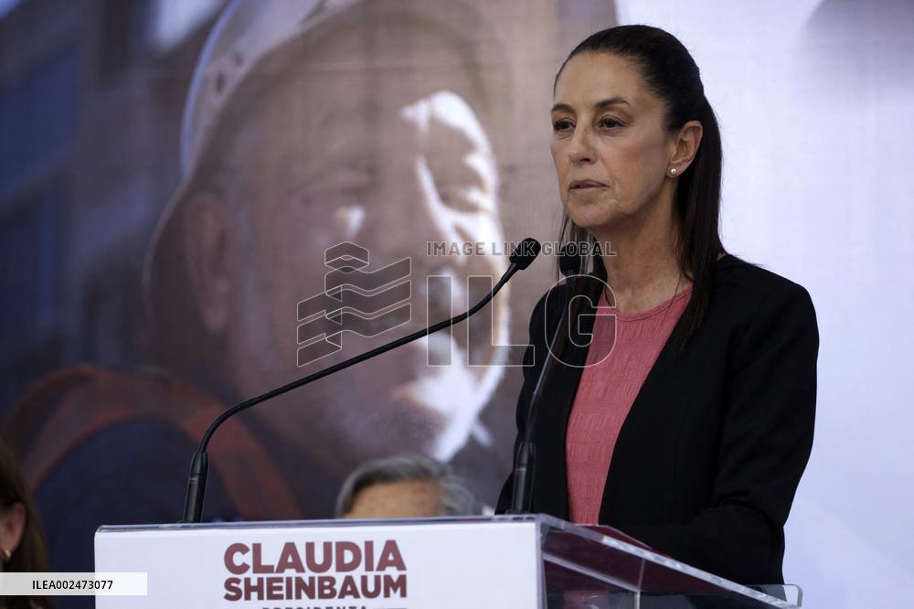 Presidential Candidate Claudia Sheinbaum On The Campaign Trail - Mexico