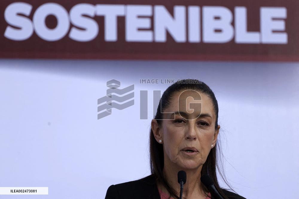 Presidential Candidate Claudia Sheinbaum On The Campaign Trail - Mexico