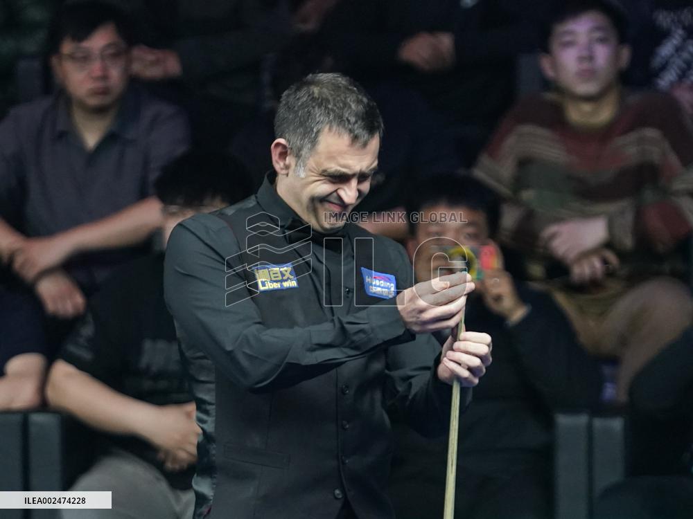 (SP)CHINA-JIANGXI-YUSHAN-SNOOKER-WORLD OPEN(CN)