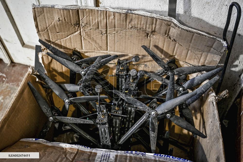 AFU units master assembly of reusable bomber drones