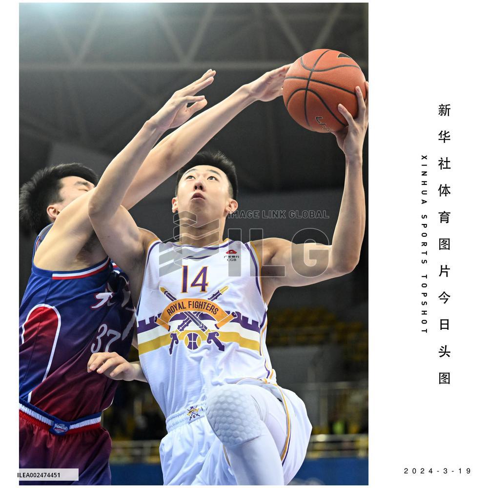 (SP)CHINA-TIANJIN-BASKETBALL-CBA LEAGUE-TIANJIN VS BEIJING