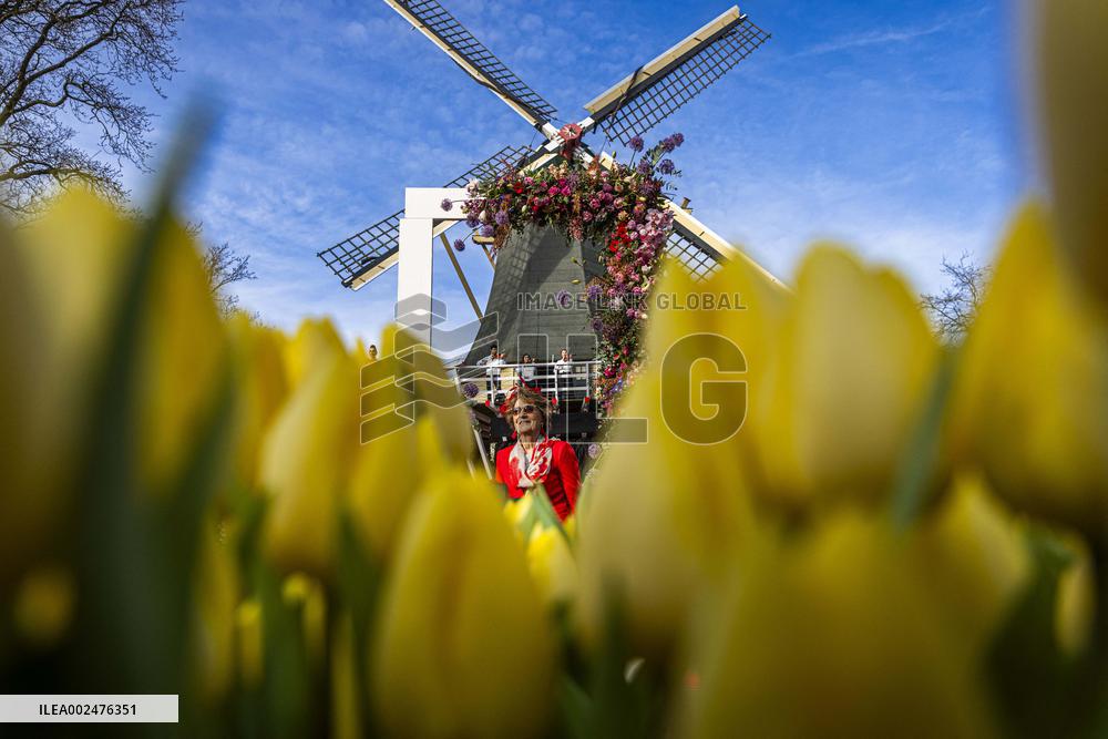 Princess Margriet Opens Keukenhof Exhibition - Netherlands