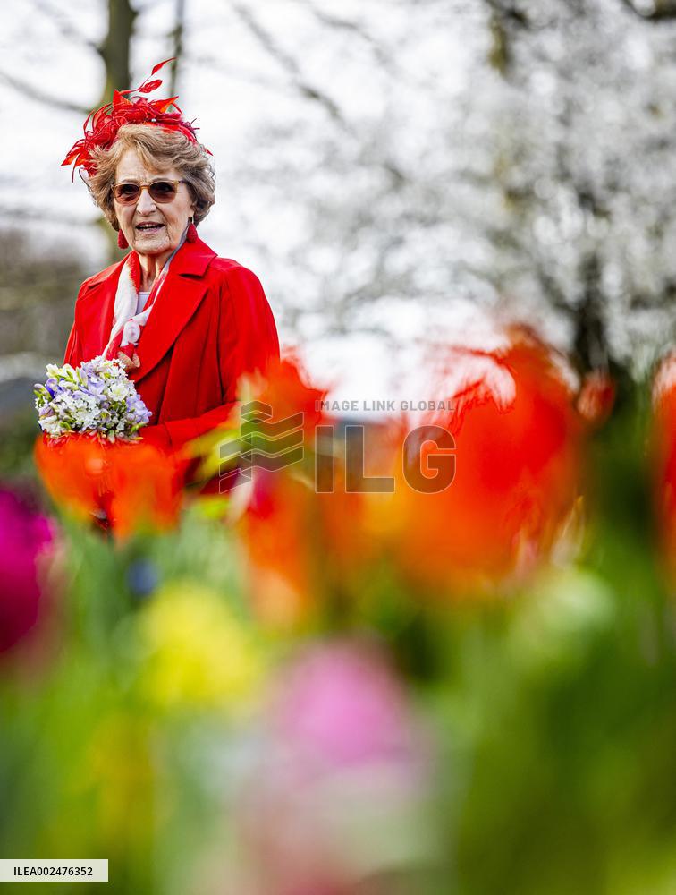Princess Margriet Opens Keukenhof Exhibition - Netherlands