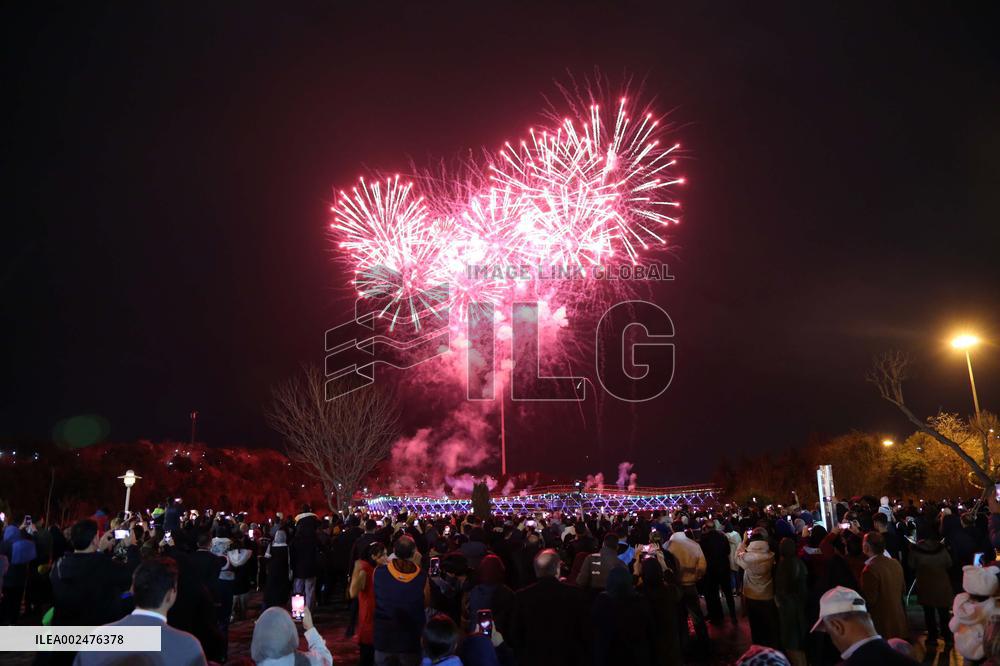IRAN-TEHRAN-NEW YEAR-CELEBRATION