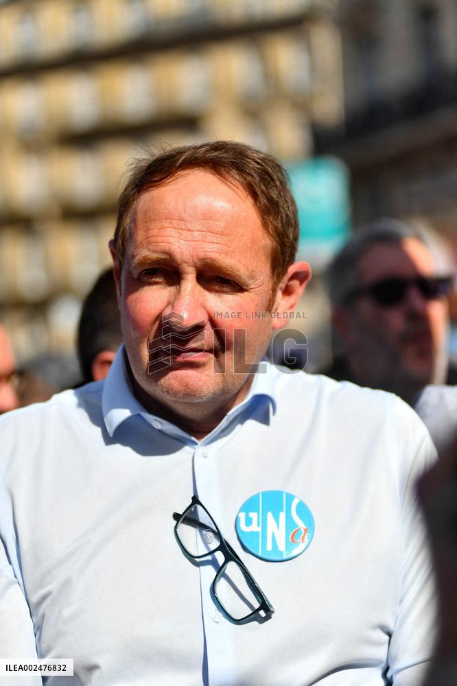 Public Sector Workers Demonstrate - Paris