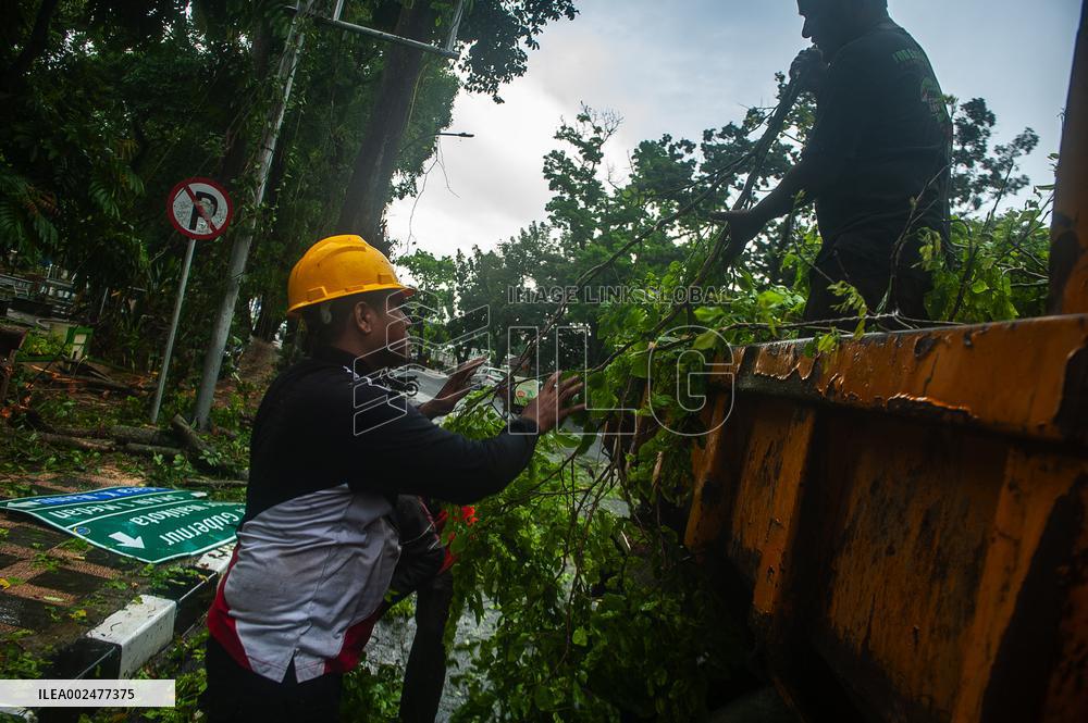 Extreme Weather Hits North Sumatra - Indonesia