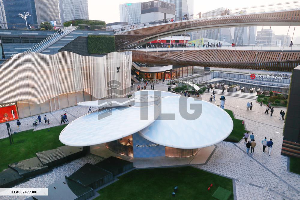 A LV Store in Shanghai