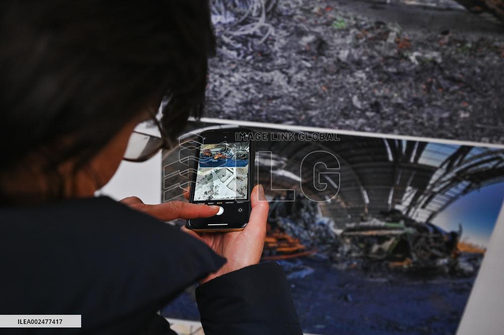 Exhibition Here Was My in Lviv