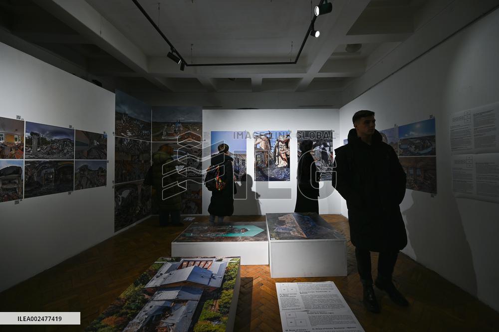 Exhibition Here Was My in Lviv