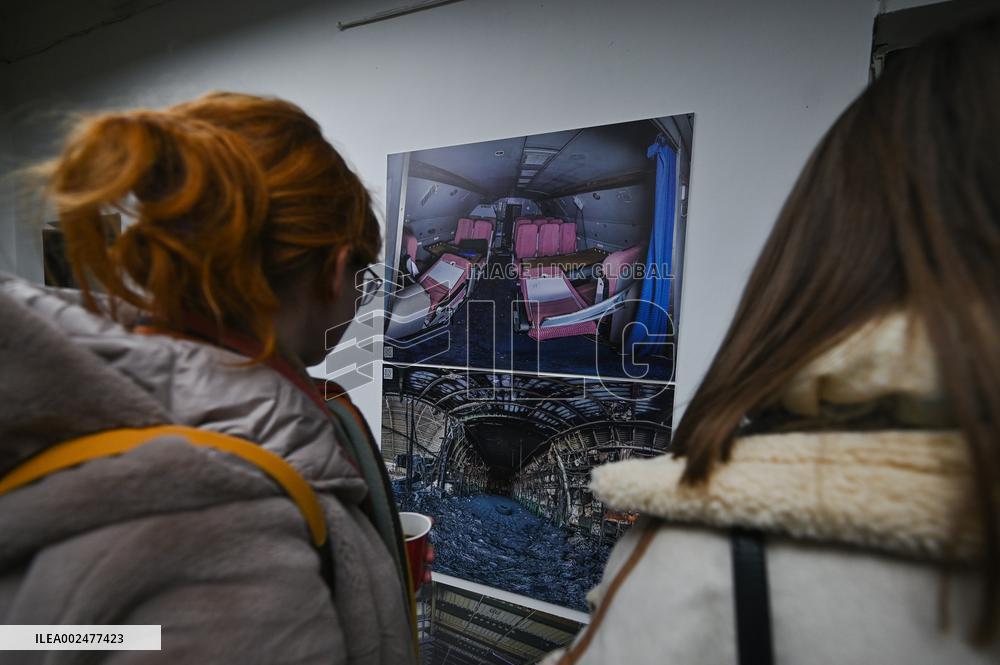 Exhibition Here Was My in Lviv