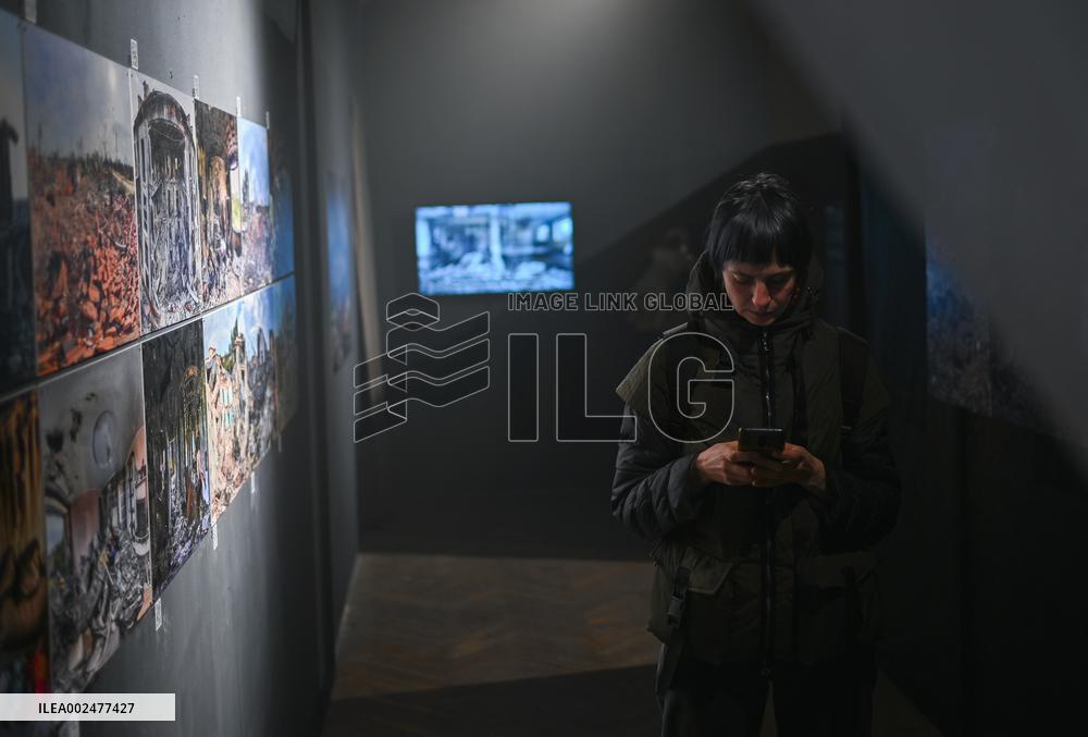 Exhibition Here Was My in Lviv