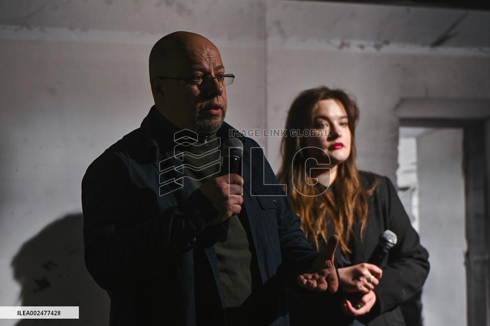 Exhibition Here Was My in Lviv