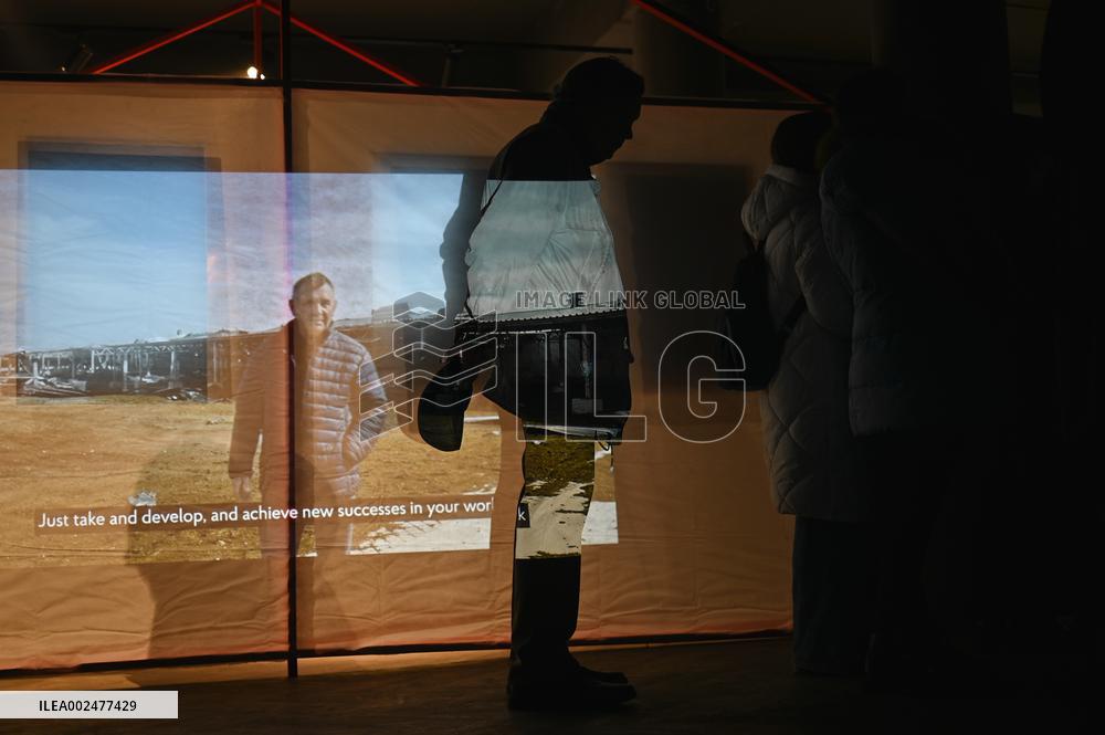 Exhibition Here Was My in Lviv