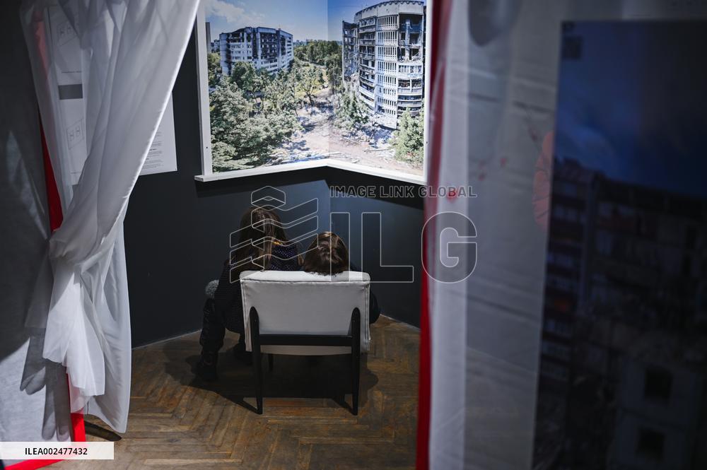 Exhibition Here Was My in Lviv