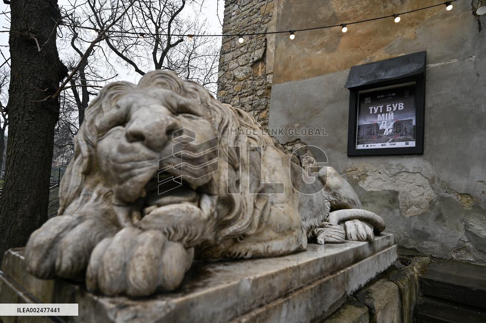 Exhibition Here Was My in Lviv