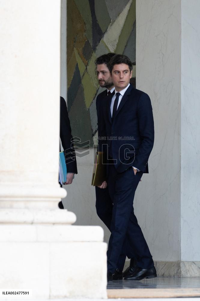 Weekly Cabinet Meeting - Paris