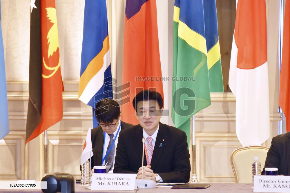 Defense talks between Japan and Pacific island nations