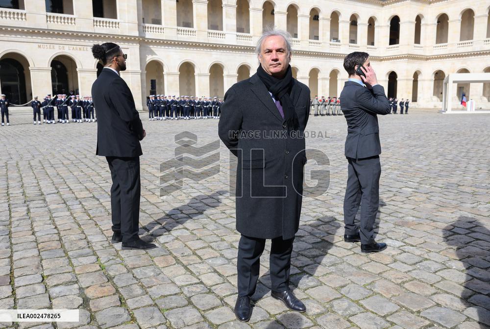 Philippe De Gaulle National Tribute Ceremony - Paris