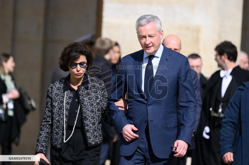 Philippe De Gaulle National Tribute Ceremony - Paris