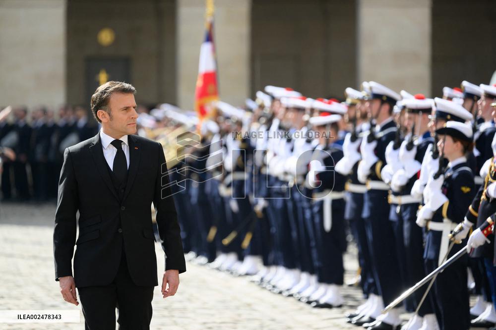 Philippe De Gaulle National Tribute Ceremony - Paris