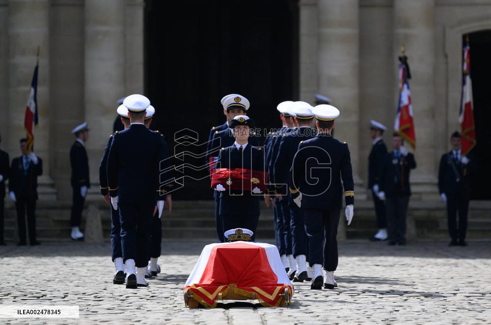 Philippe De Gaulle National Tribute Ceremony - Paris