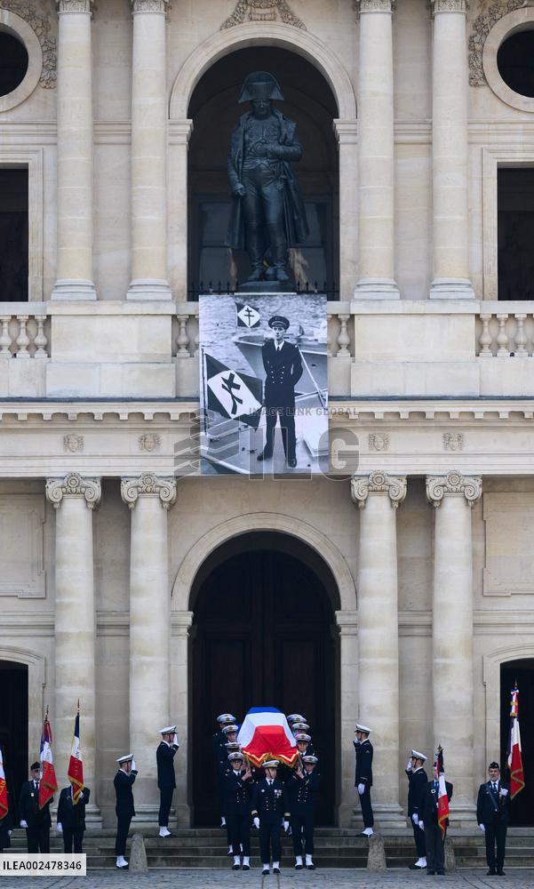Philippe De Gaulle National Tribute Ceremony - Paris
