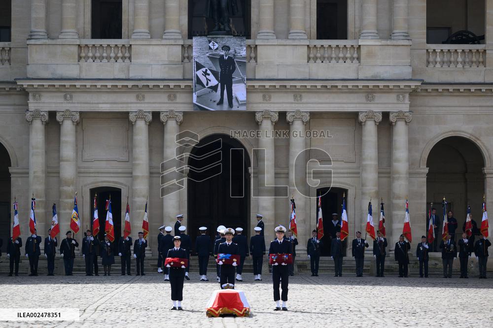 Philippe De Gaulle National Tribute Ceremony - Paris