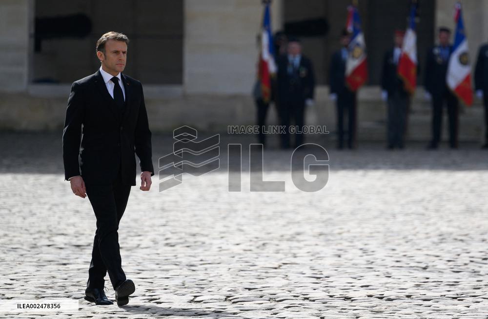 Philippe De Gaulle National Tribute Ceremony - Paris