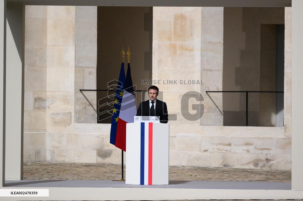 Philippe De Gaulle National Tribute Ceremony - Paris