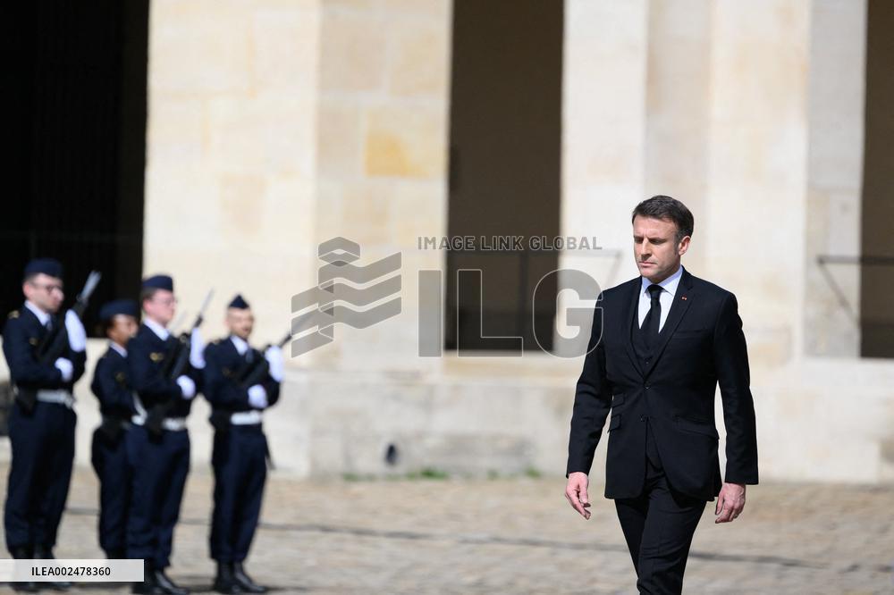 Philippe De Gaulle National Tribute Ceremony - Paris