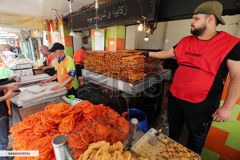 ALGERIA-BOUFARIK-RAMADAN-DESSERT