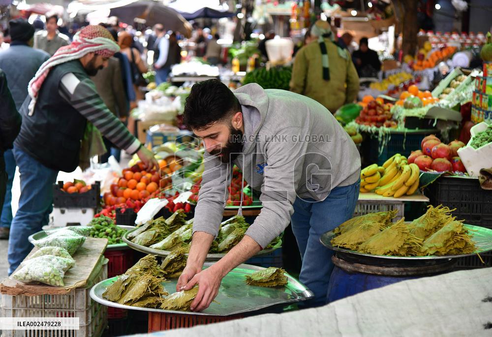SYRIA-DAMASCUS-RAMADAN-MARKET